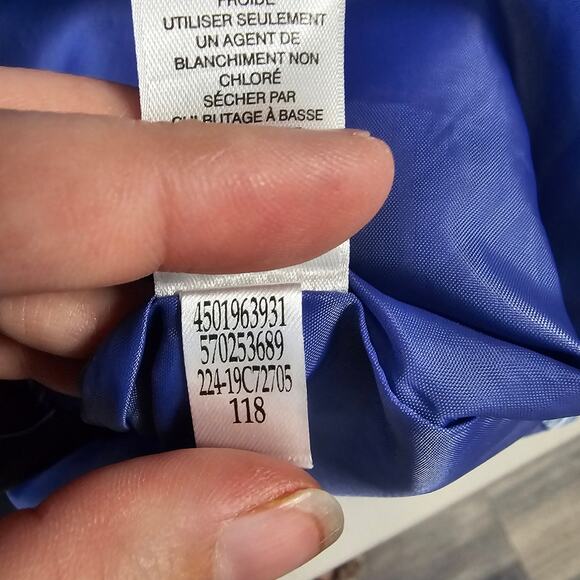 Chico's Women's High Seas Floral Jacket Size XL 16 Full Zip Lightweight Layering - Picture 9 of 10